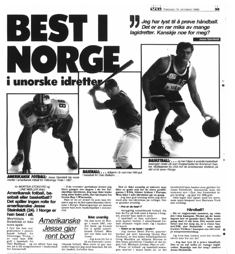 Best in Norway - Jesse Steinfeldt 1998